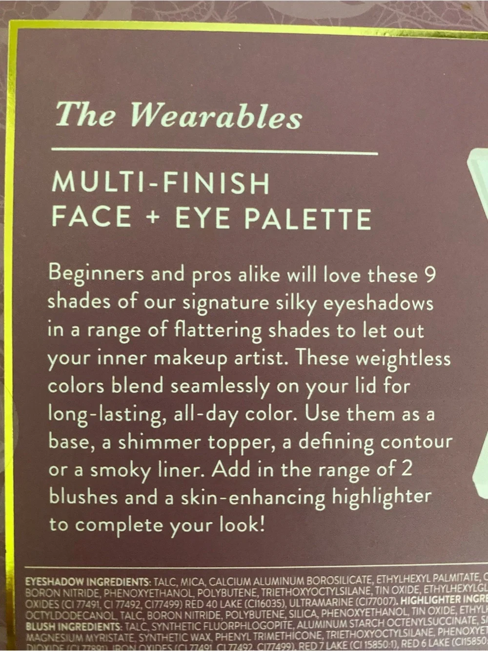 Laura Geller The Wearables Blushed & Blooming Makeup Palette